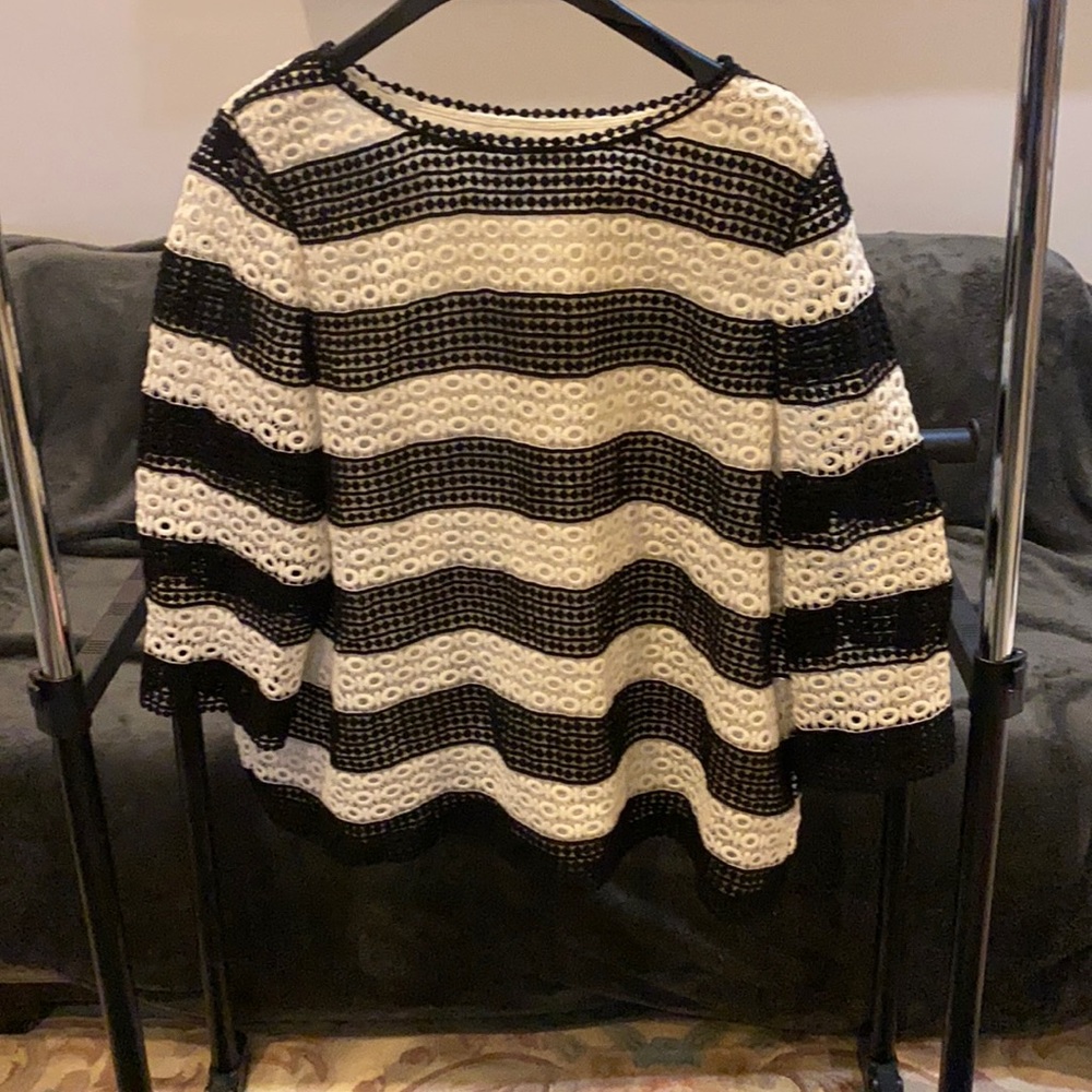Talbots Lace Blouse 2X